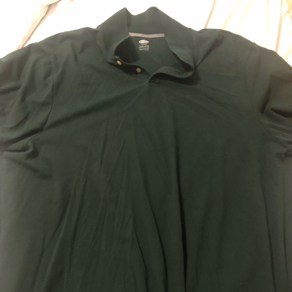 Green Old Navy polo. 3XL